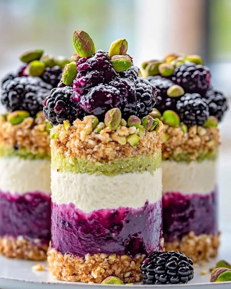 Recetas gourmet de açaí y pistacho